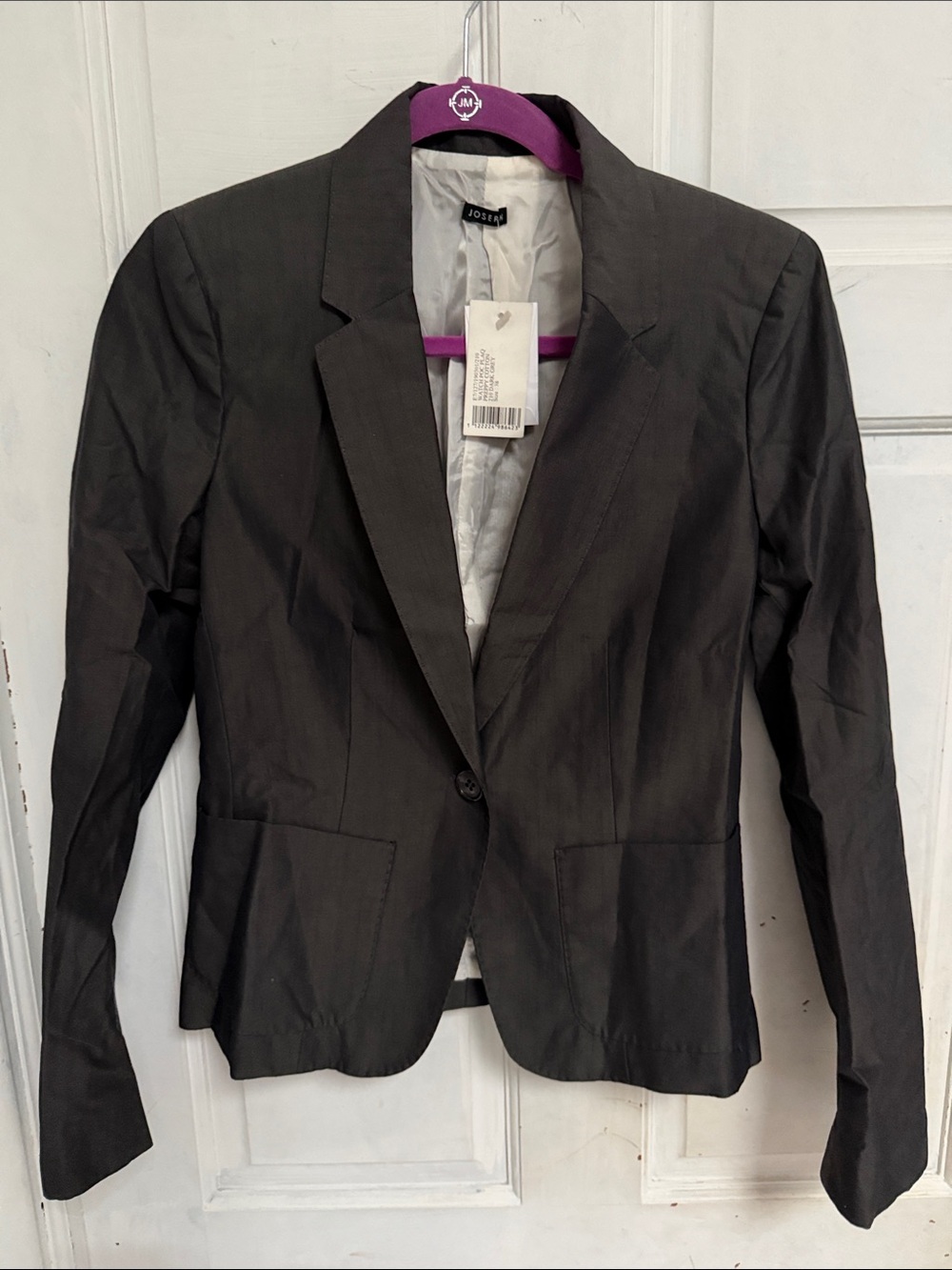 NWT Joseph Patch Pocket Preppy Cotton Blazer size IT 38/ US 6